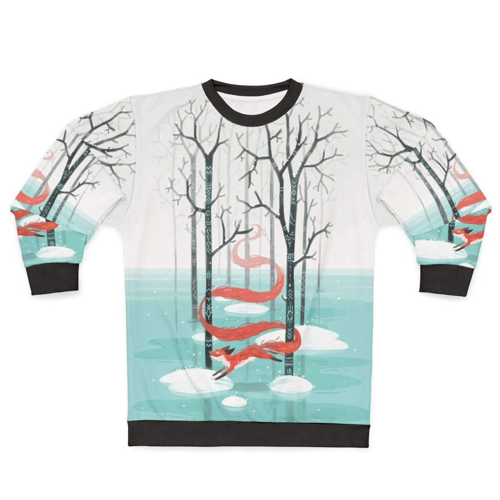 Magical forest spirit sweatshirt with cute animal design