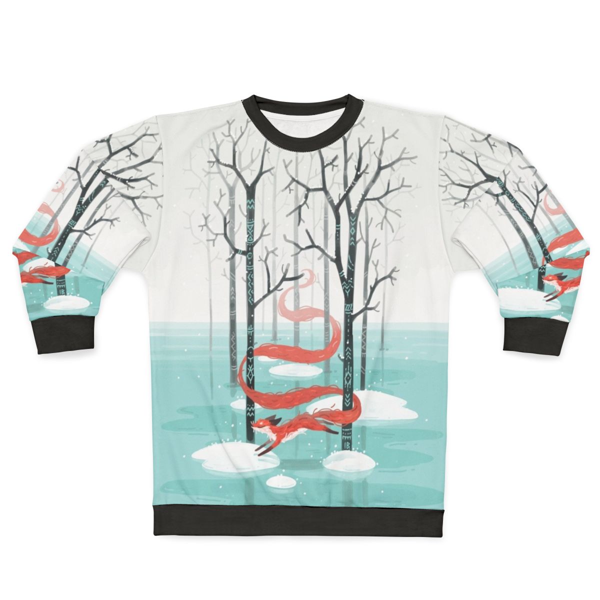 Magical forest spirit sweatshirt with cute animal design