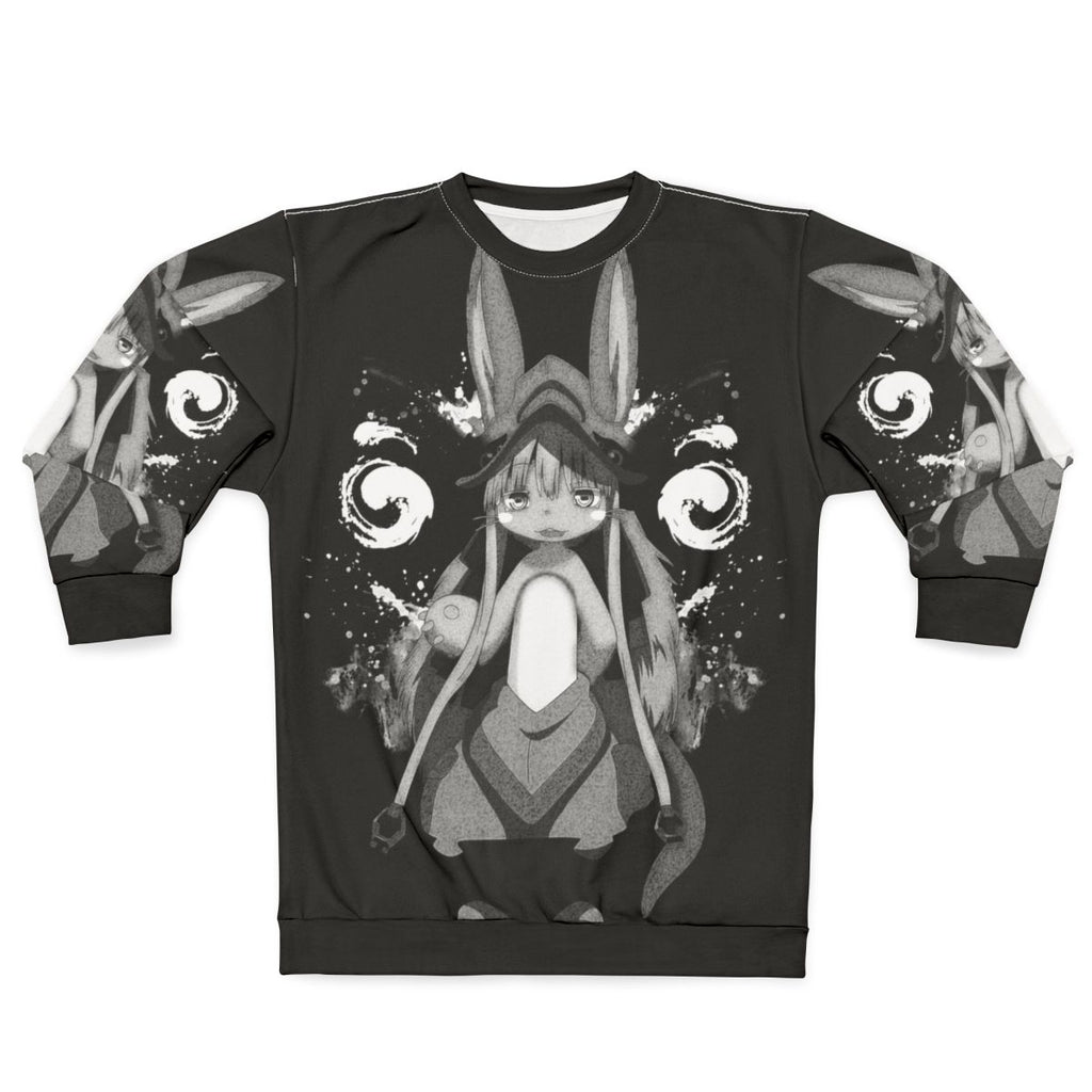 "Former Human Self" Made in Abyss Inspired Sweatshirt with Nanachi and Nuar Designs