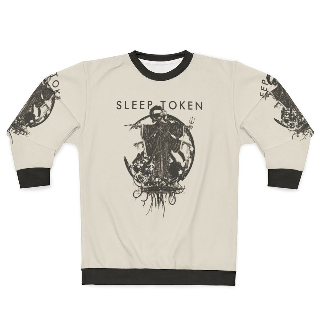 Four Hands One Face Sleep Token Progressive Metal Sweatshirt