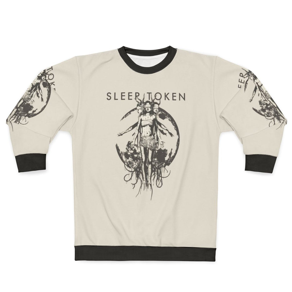 Four Hands Triple Face Sweatshirt featuring the Sleep Token band logo