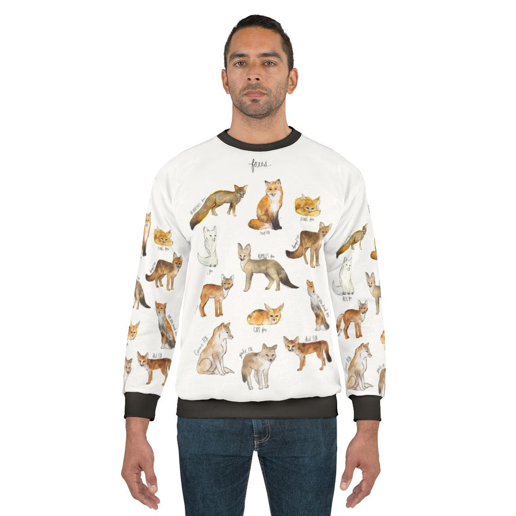 Foxes Sweatshirt - Cozy and Stylish Wildlife Apparel