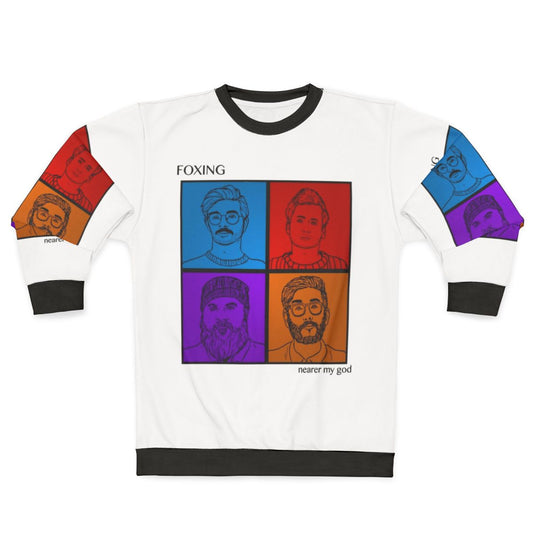 Foxing 'Nearer My God' emo indie band sweatshirt