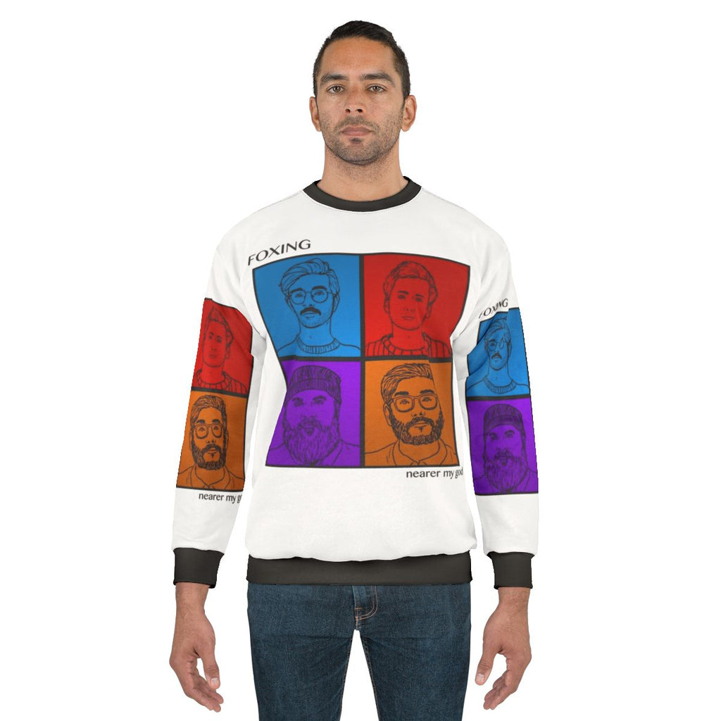 Foxing 'Nearer My God' emo indie band sweatshirt