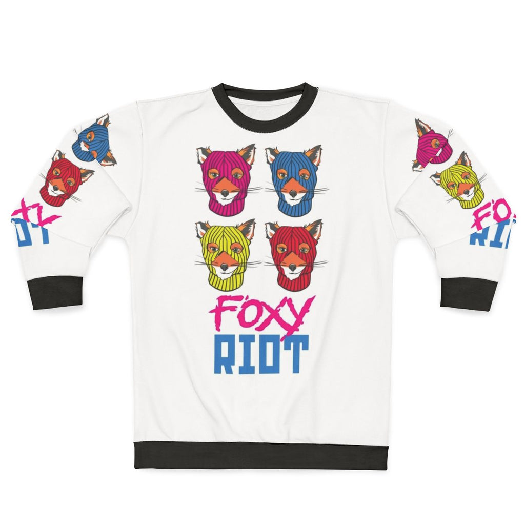 Punk fox riot sweatshirt