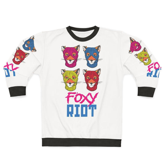 Punk fox riot sweatshirt
