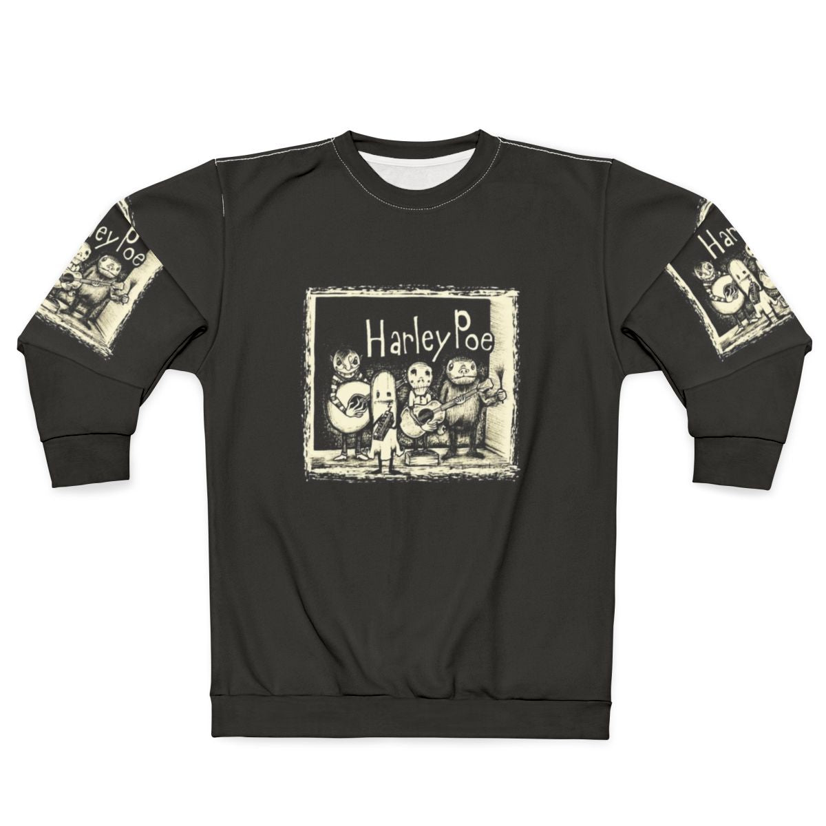 Harley Poe Folk Punk Band Sweatshirt