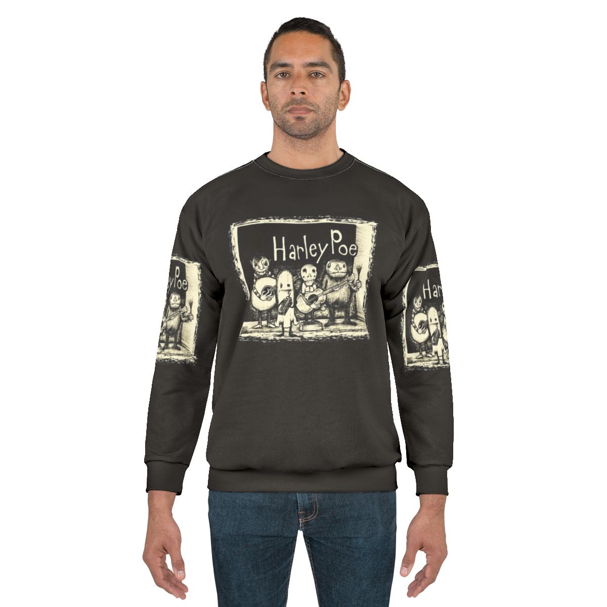 Harley Poe Folk Punk Band Sweatshirt