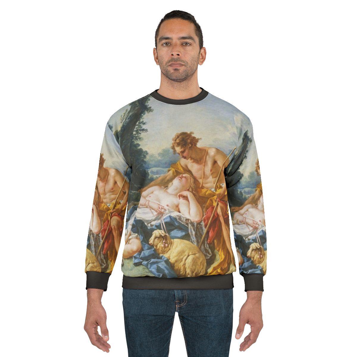 Francois Boucher Daphnis and Chloe Classic Literature Sweatshirt