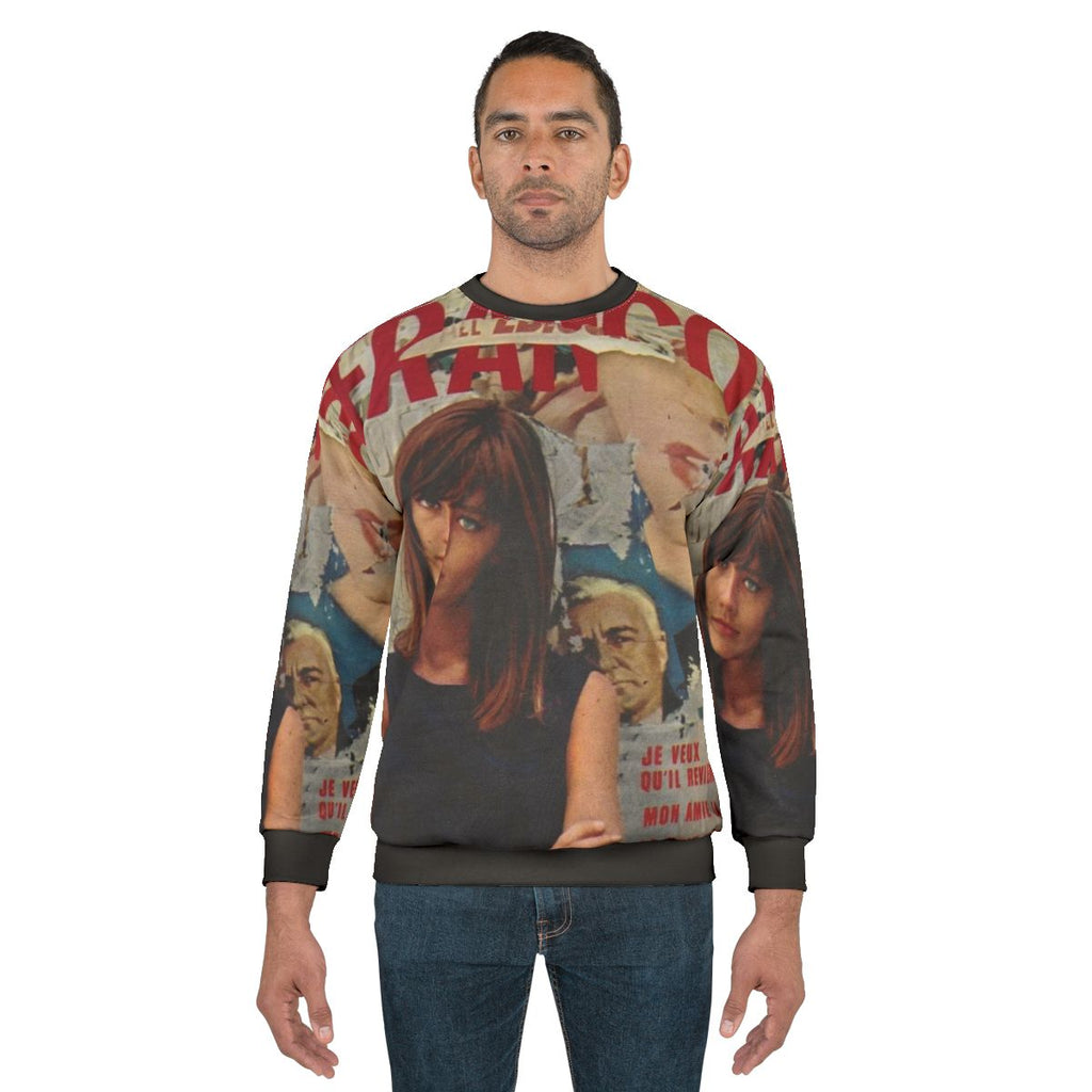 Retro Françoise Hardy Inspired Sweatshirt