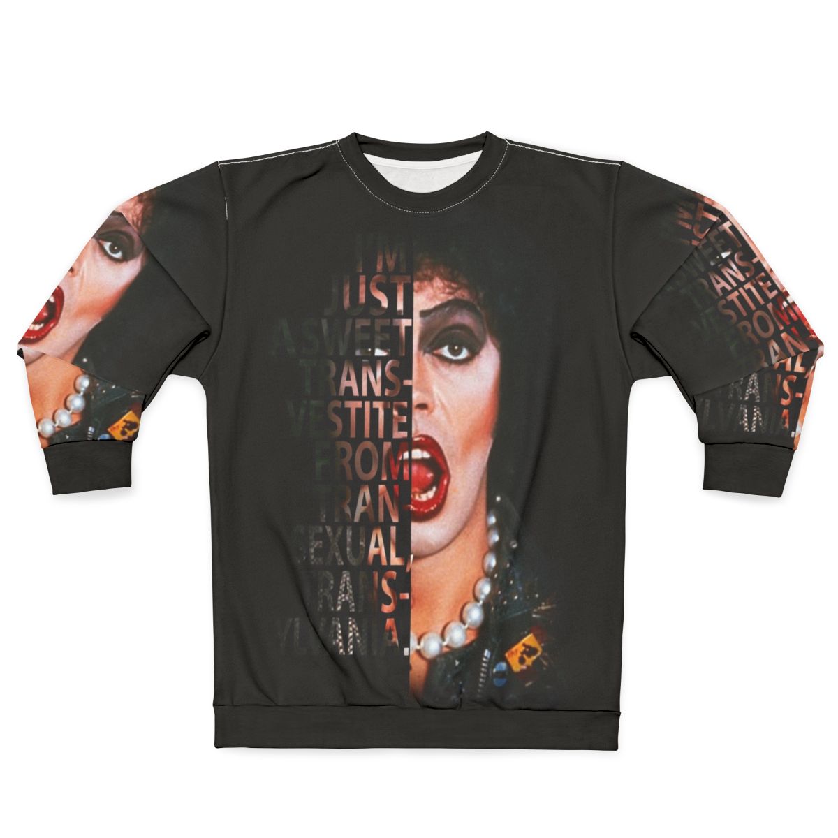 Frank N Furter Sweatshirt - Rocky Horror Picture Show Cult Classic Merchandise