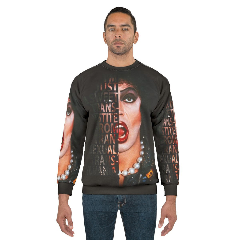 Frank N Furter Sweatshirt - Rocky Horror Picture Show Cult Classic Merchandise