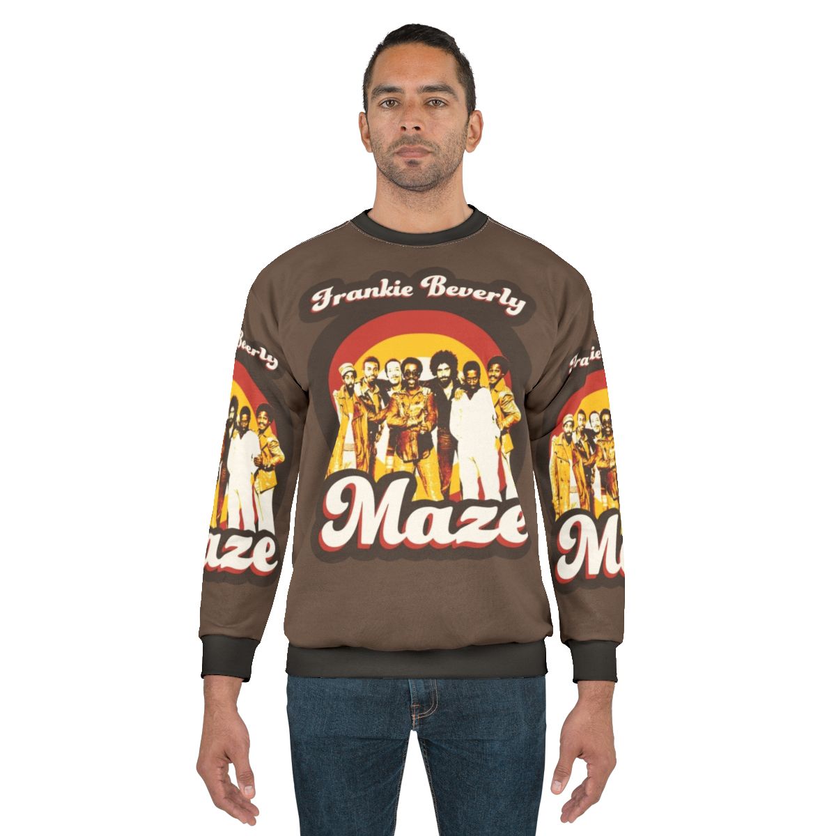 Retro 70s Frankie Beverly and Maze Funky Soul Sweatshirt