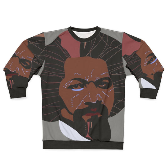 Frederick Douglass Sweatshirt with Black History Graphic