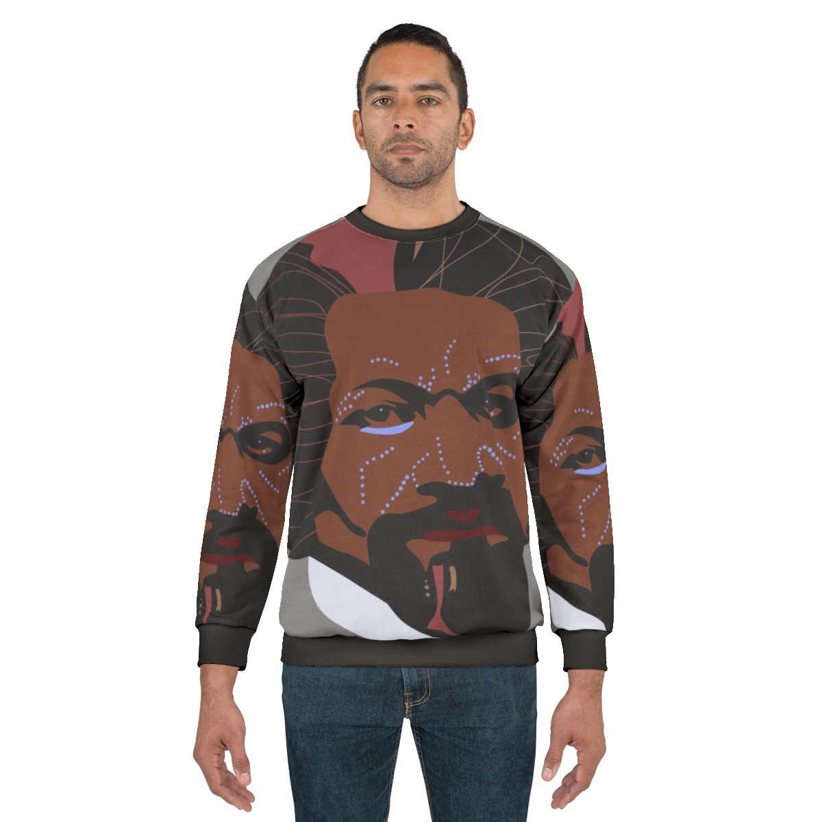 Frederick Douglass Sweatshirt with Black History Graphic