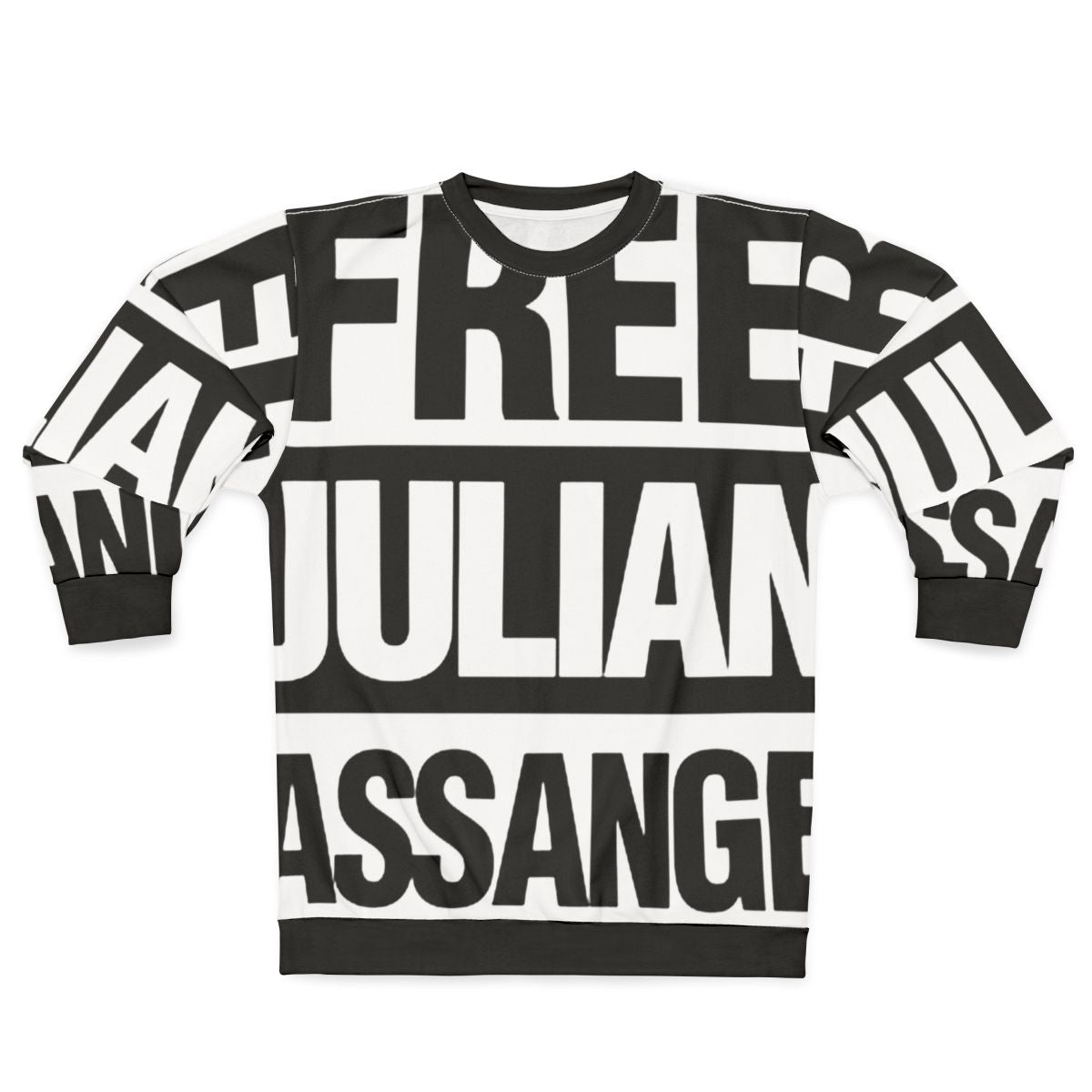 Free Julian Assange Activist Sweatshirt