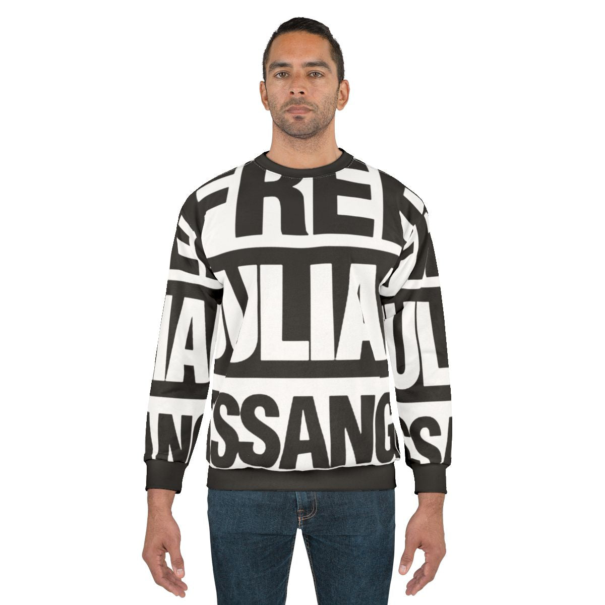 Free Julian Assange Activist Sweatshirt