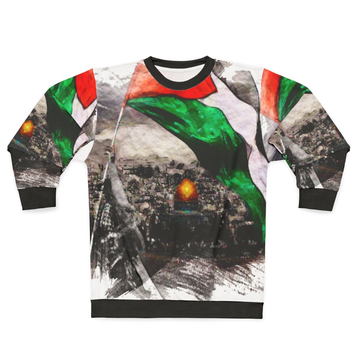 Free Palestine Gaza Palestine Supportive Sweatshirt