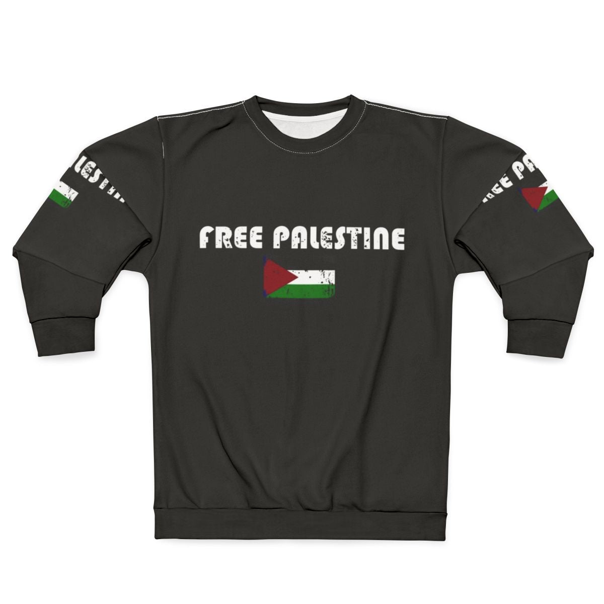 Vintage-style free Palestine sweatshirt
