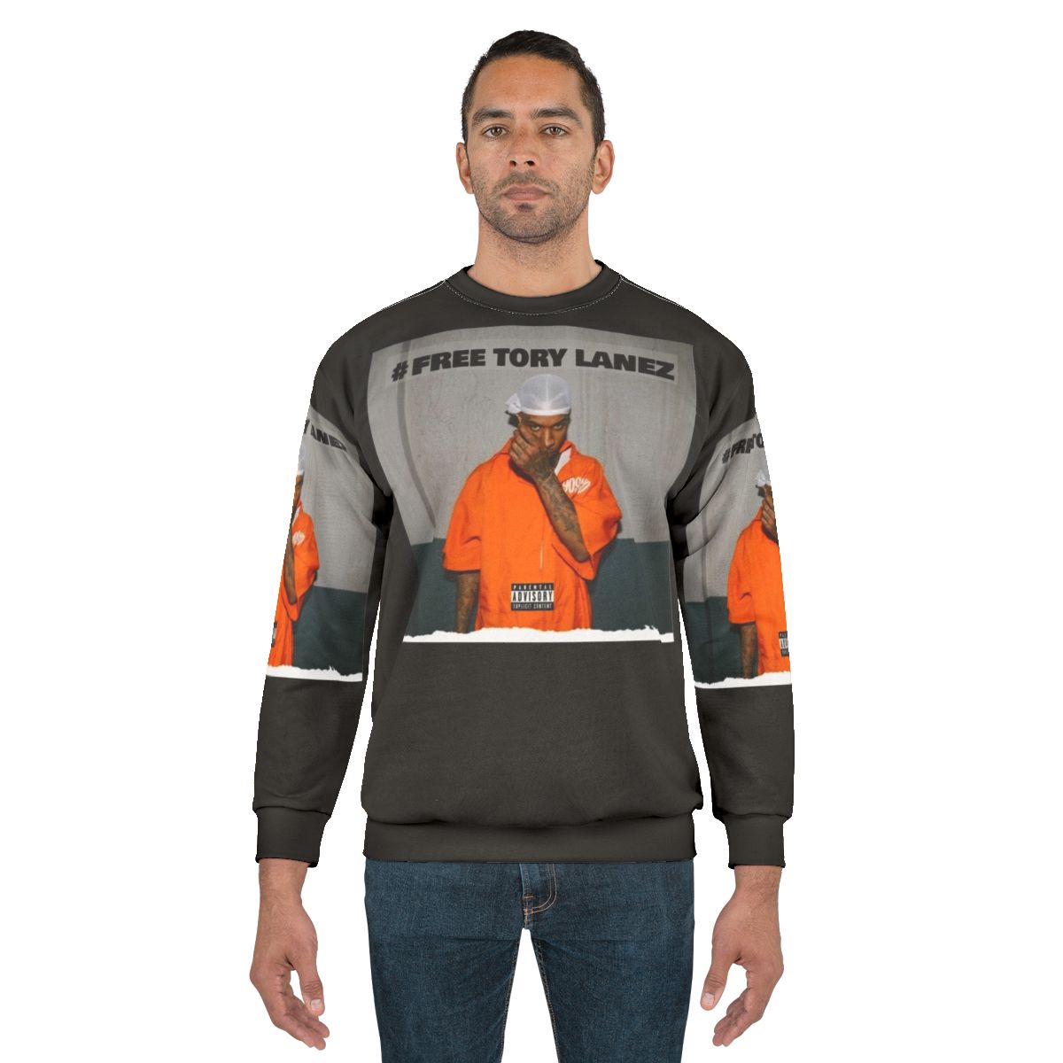 Tory Lanez Sweatshirt for 2023 Music Album & 80s Rap Style