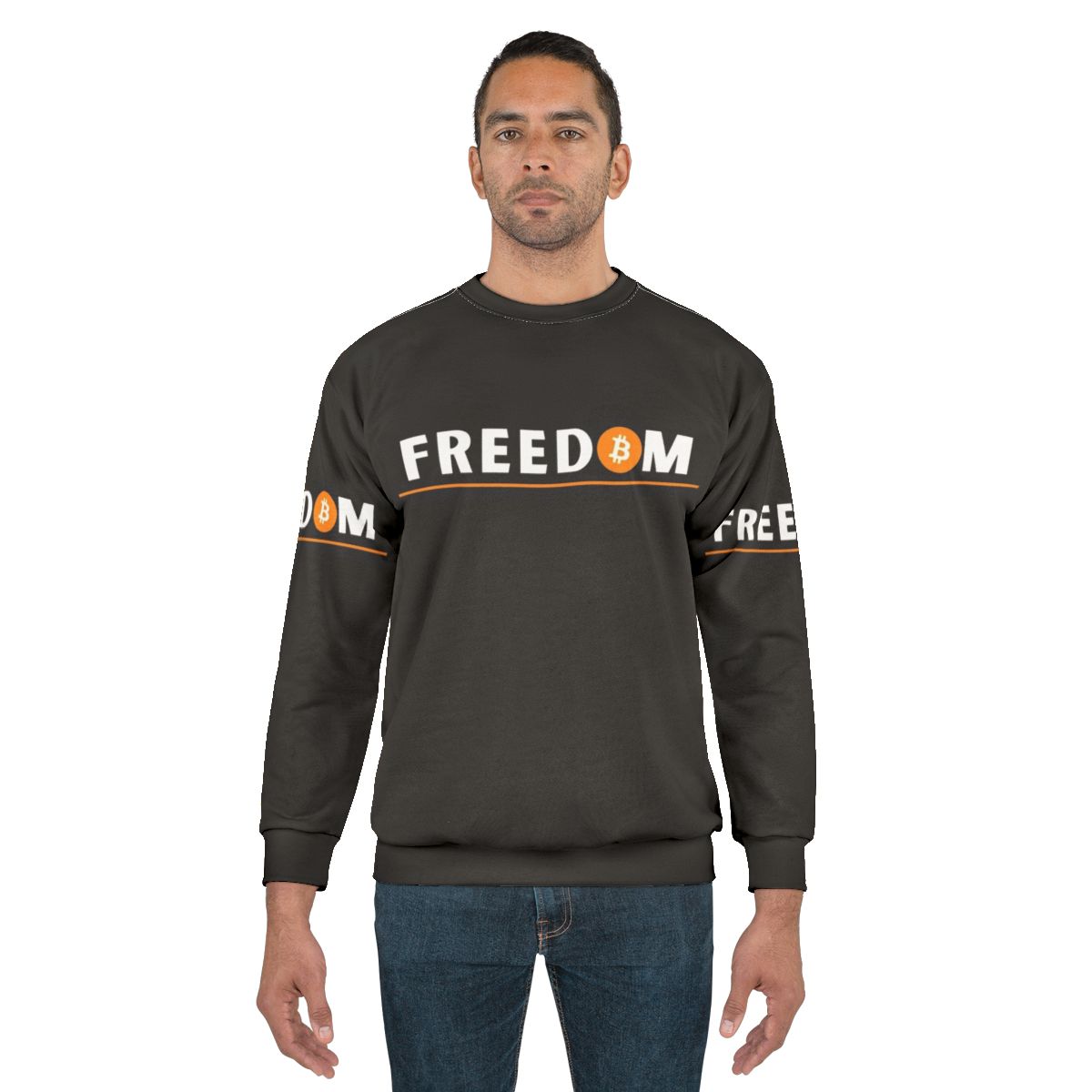 Bitcoin Cryptocurrency Blockchain Sweatshirt