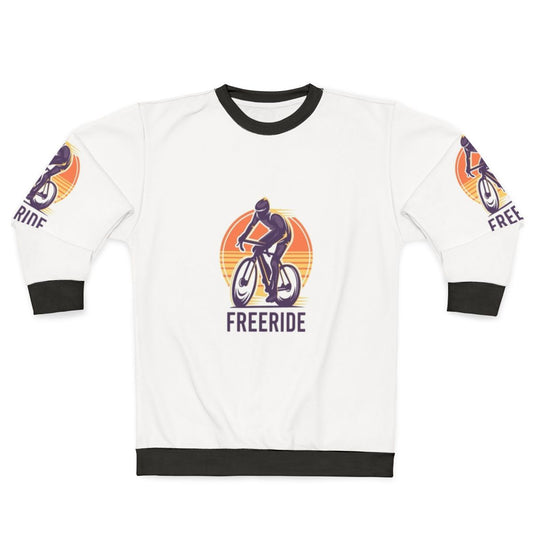 Freeride bicycle sweatshirt for cycling hobbies