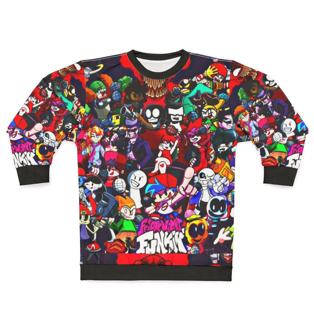 Friday Night Funkin' FNF Characters Gaming Sweatshirt