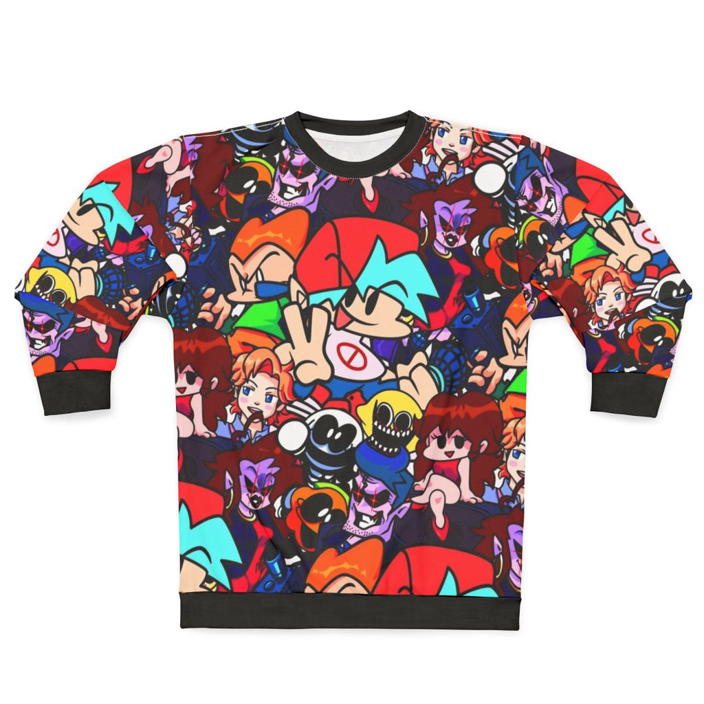 Friday Night Funkin Collage Sweatshirt