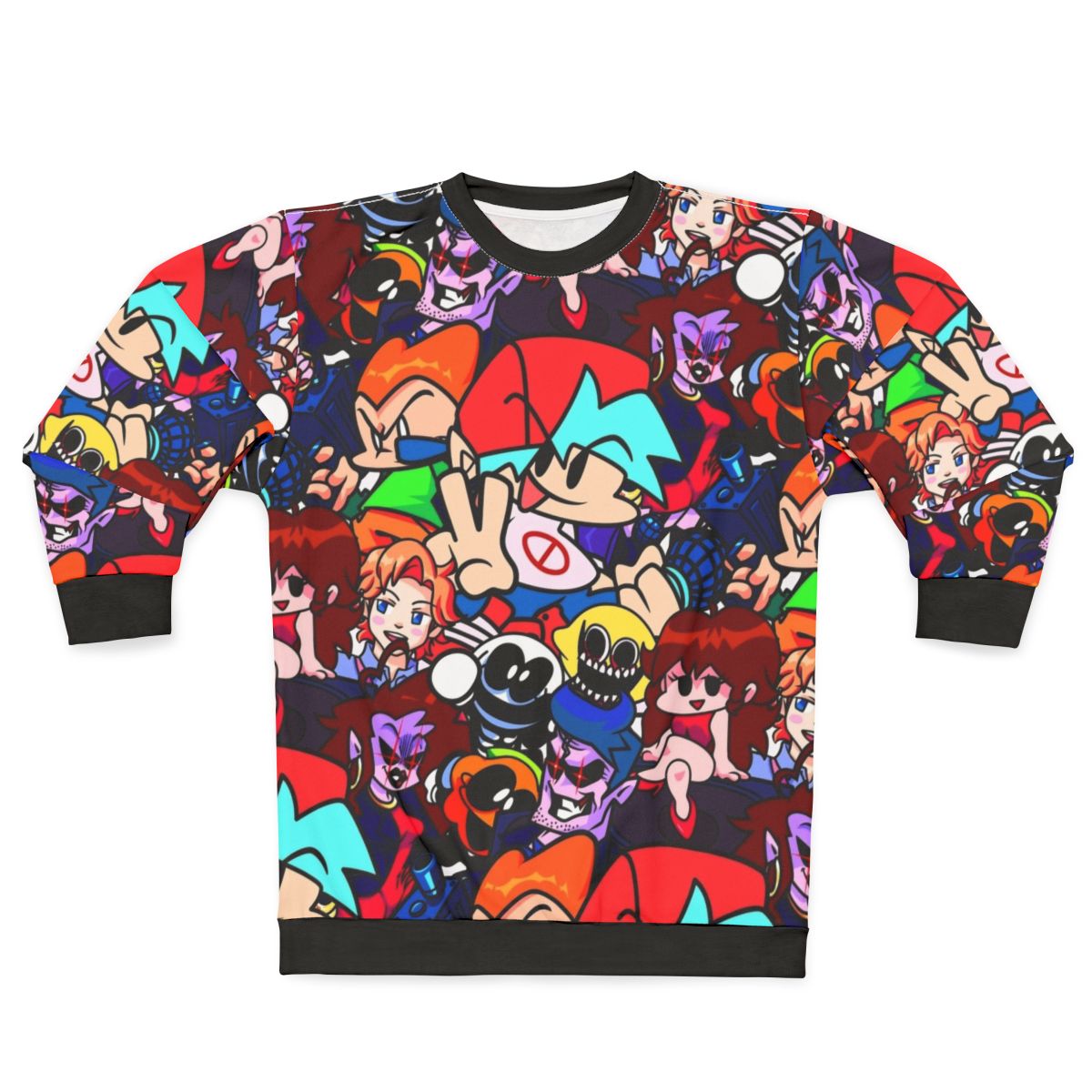 Friday Night Funkin Collage Sweatshirt