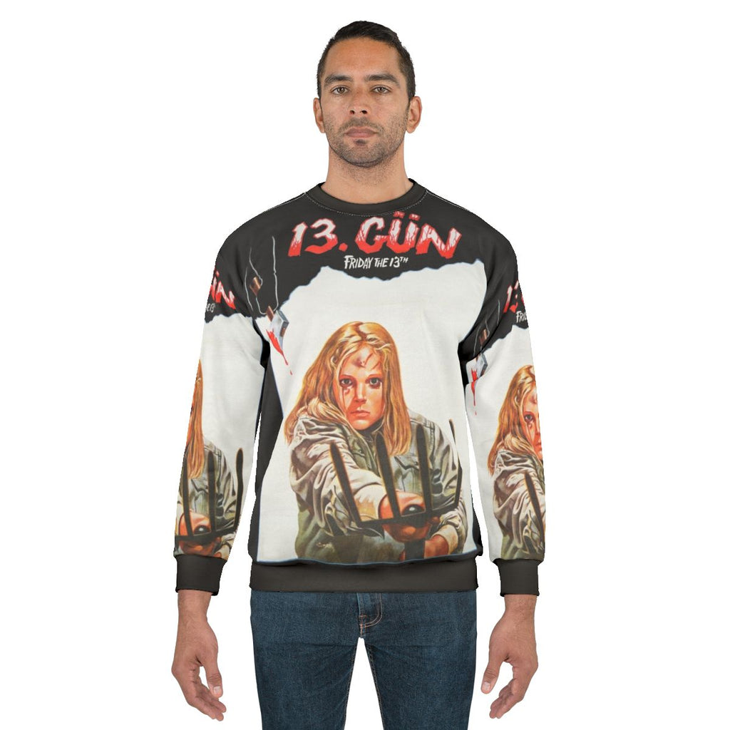Friday the 13th Part 2 Jason Voorhees Horror Movie Sweatshirt