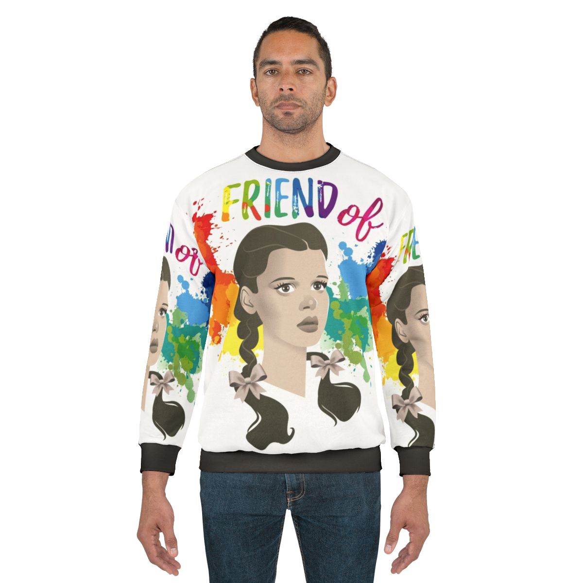 Friend of Dorothy Sweatshirt featuring Judy Garland and Wizard of Oz icons