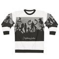 Frightening Fourteen Spider Villains Sweatshirt with sinister spider superheroes