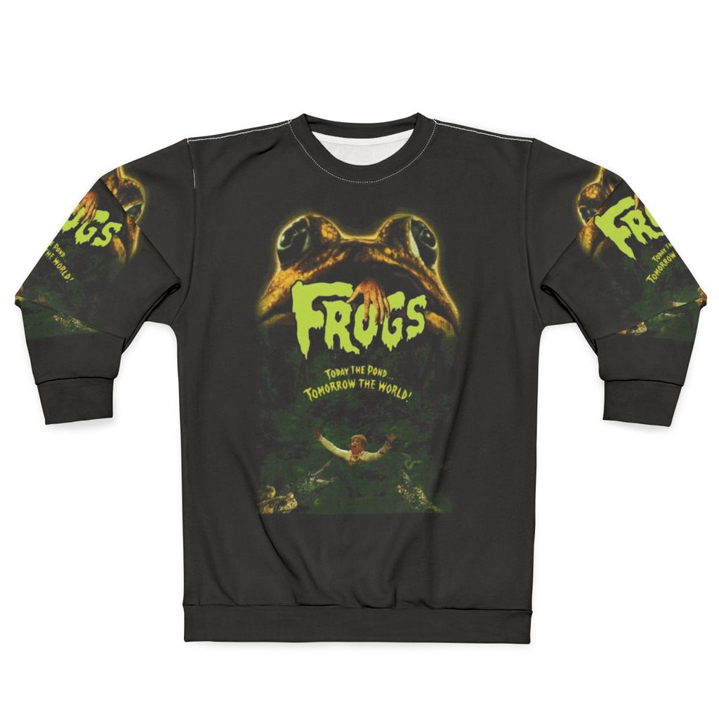 Vintage frog creature feature 70s sweatshirt