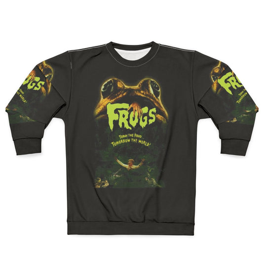 Vintage frog creature feature 70s sweatshirt