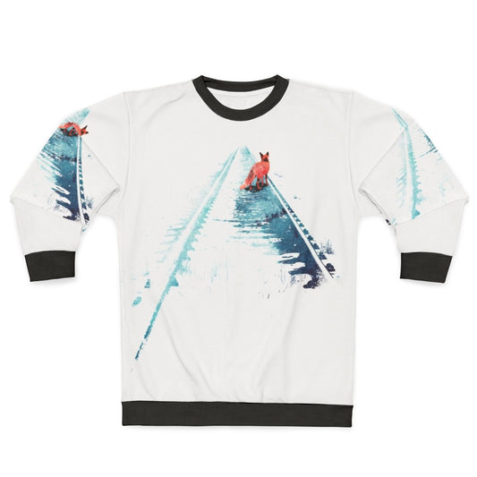 From Nowhere To Nowhere Nature Watercolor Sweatshirt