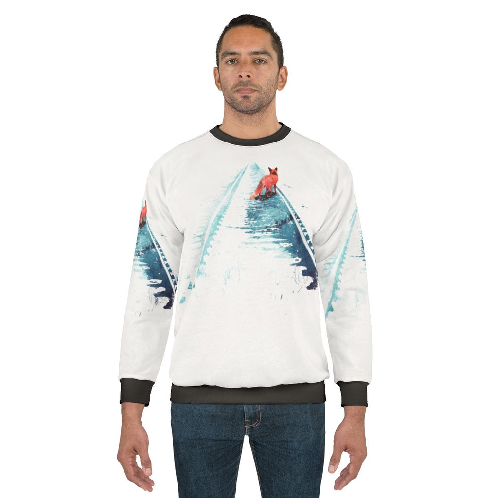 From Nowhere To Nowhere Nature Watercolor Sweatshirt