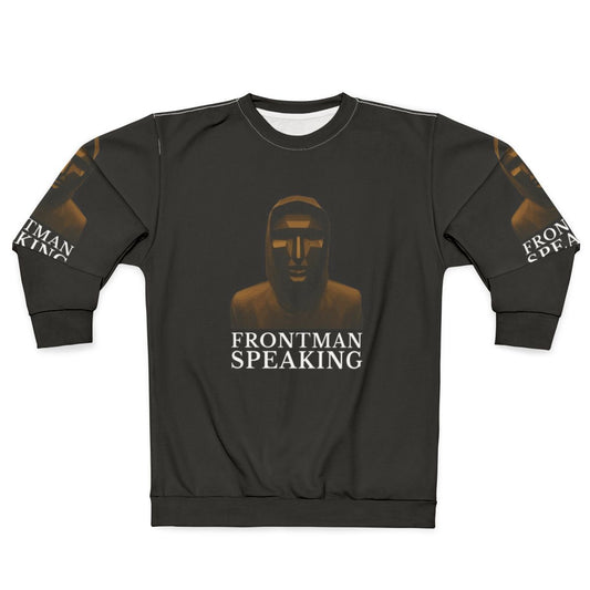 Squid Game Frontman Speaking Black Sweatshirt