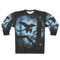 Microraptor feathered dinosaur graphic sweatshirt