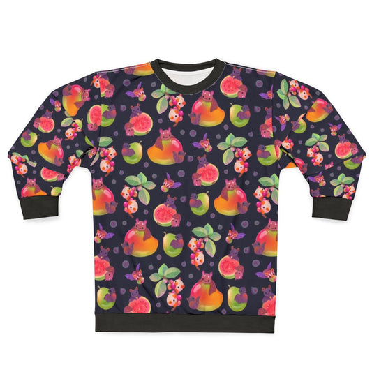 Vintage Fruit Bat Dark Sweatshirt