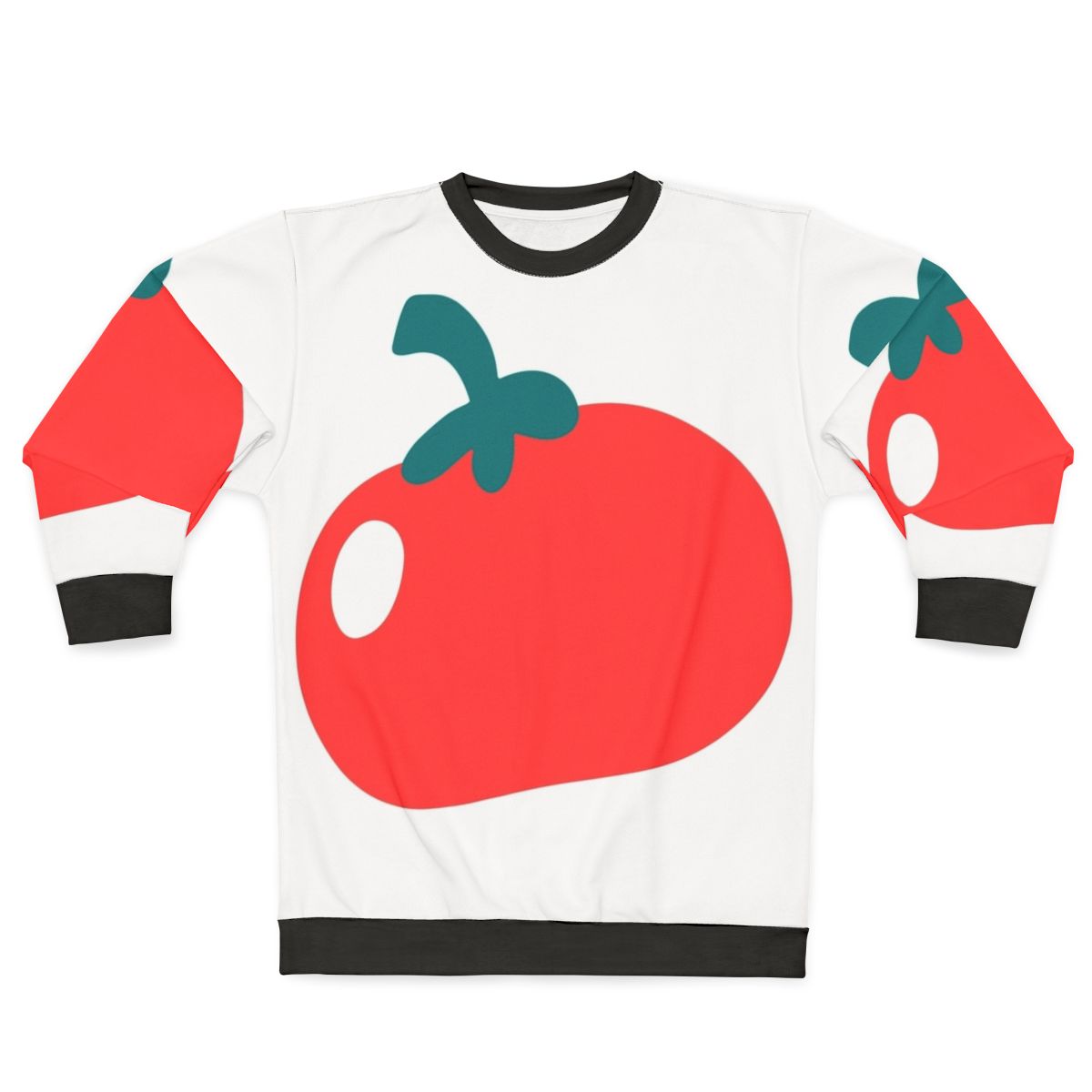 Colorful fruits design sweatshirt for music enthusiasts
