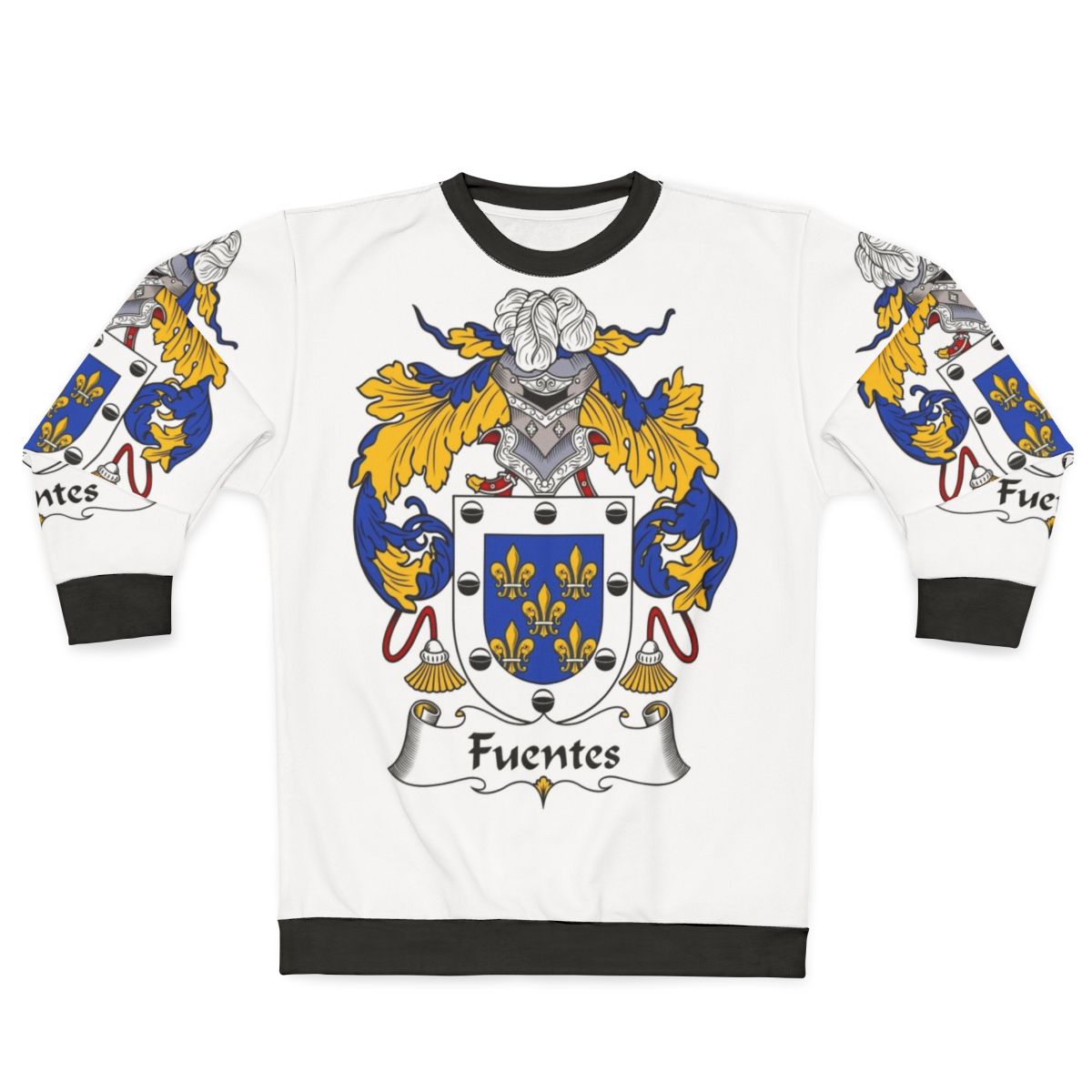 Fuentes Coat of Arms Family Crest Sweatshirt