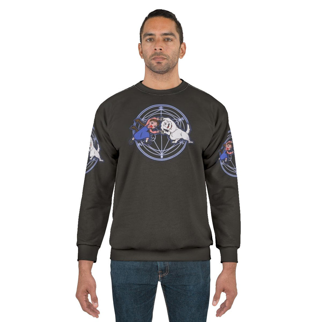 Fullmetal Alchemist Brotherhood Anime Themed Sweatshirt