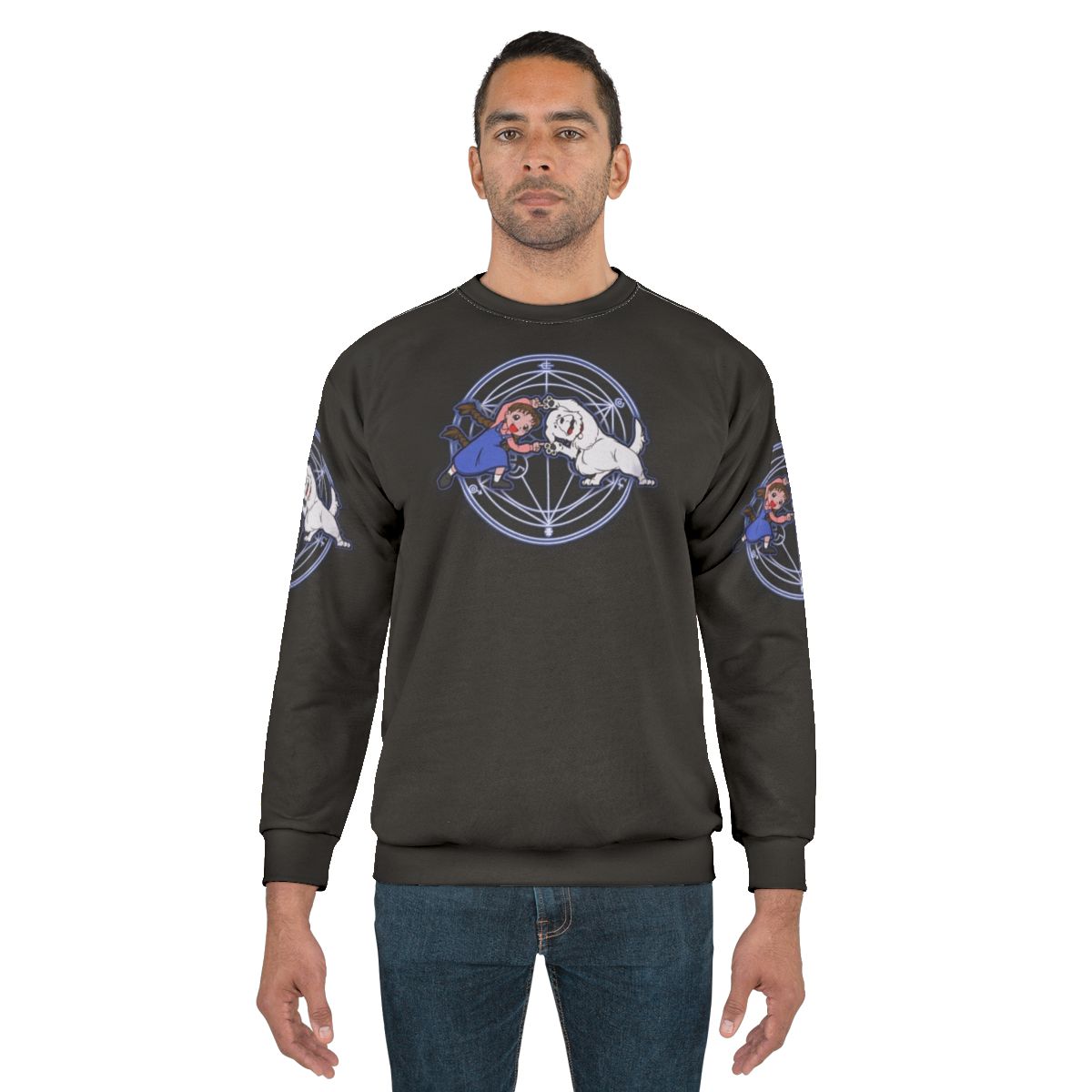Fullmetal Alchemist Brotherhood Anime Themed Sweatshirt