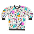 Funky 80s retro graphic sweatshirt