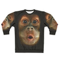 Funny Chimpanzee Face Sweatshirt