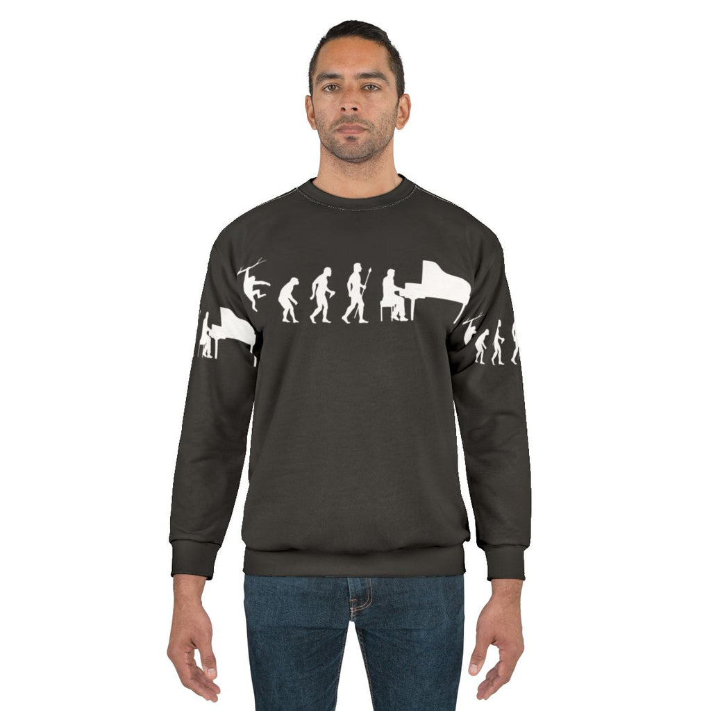 Funny Piano Evolution Sweatshirt