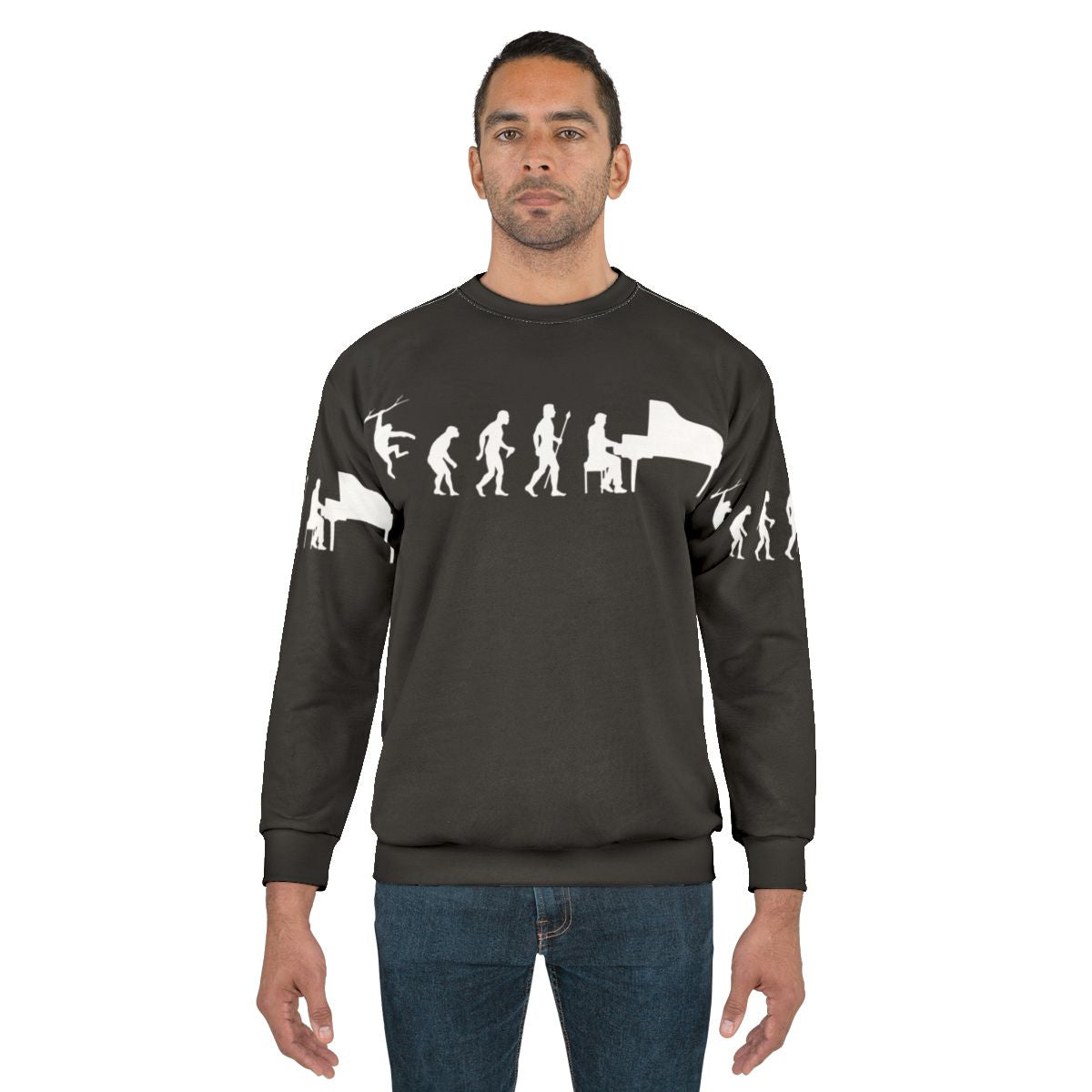 Funny Piano Evolution Sweatshirt
