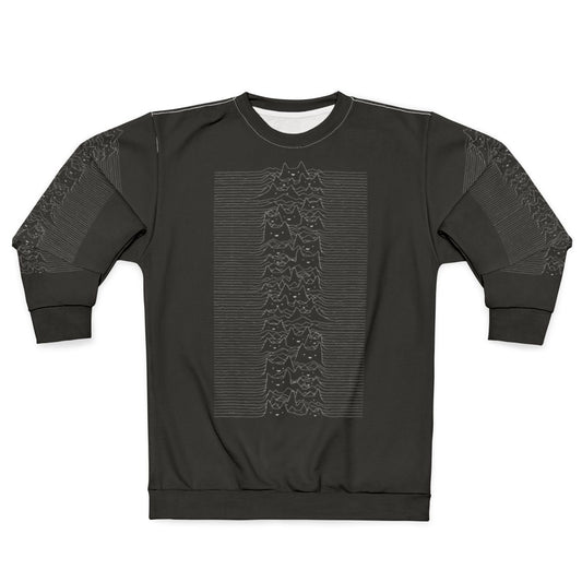 Furr Division minimalist sweatshirt with black and white animal design