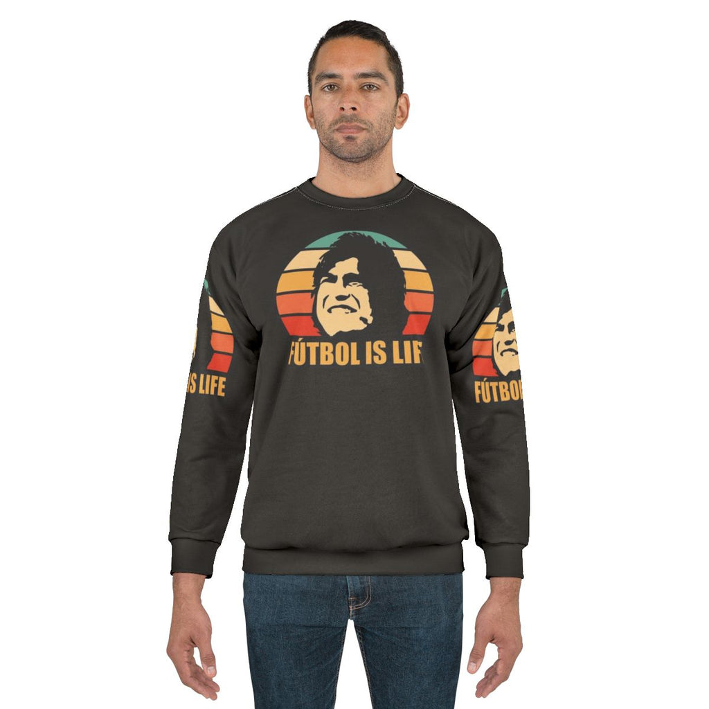 Futbol Is Life Sweatshirt - Ted Lasso Inspired AFC Richmond Football Shirt