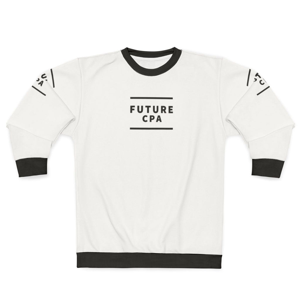 Stylish Future CPA Sweatshirt with Feminist Design